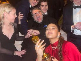 Olmo Cuarón at the Oscars: Guillermo del Toro is Awarded the Oscar